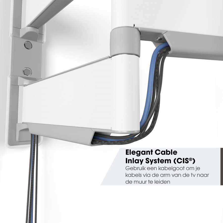 Vogel's ELITE TVM 5445 | Draaibare tv-beugel | 32-65" Wit 10